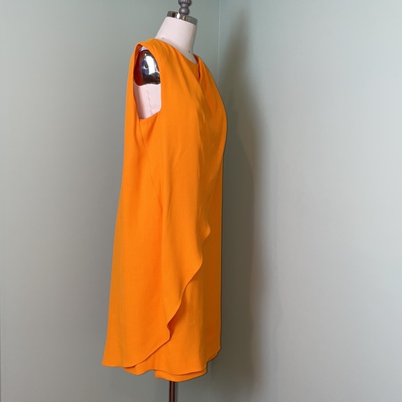 Narcisco Rodriguez crepe draped dress. - Picture 6 of 13